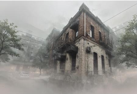1099 silent hill background 1