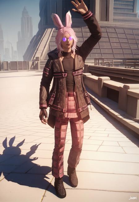 K'hris Tia (FFXIV OC) Viera Edition PonyXL