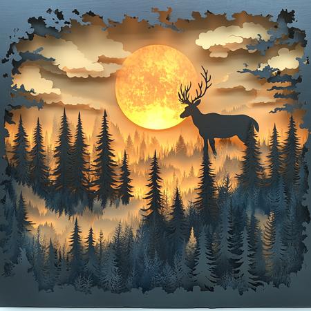 Paper Cut Art {SD XL | Pony} - by Ethanar