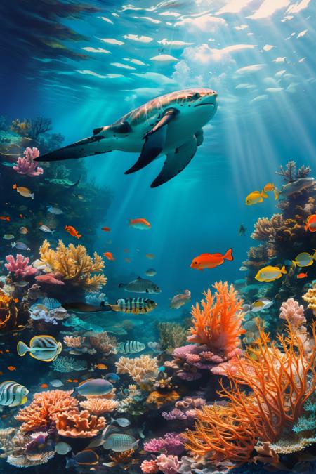 style of underwater sea life 341