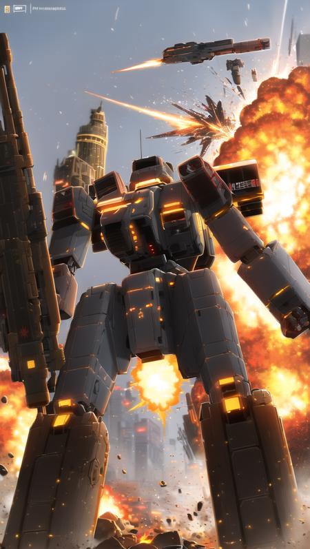 Super robot diffusion(Gundam, EVA, ARMORED CORE, BATTLE TECH like mecha lora)