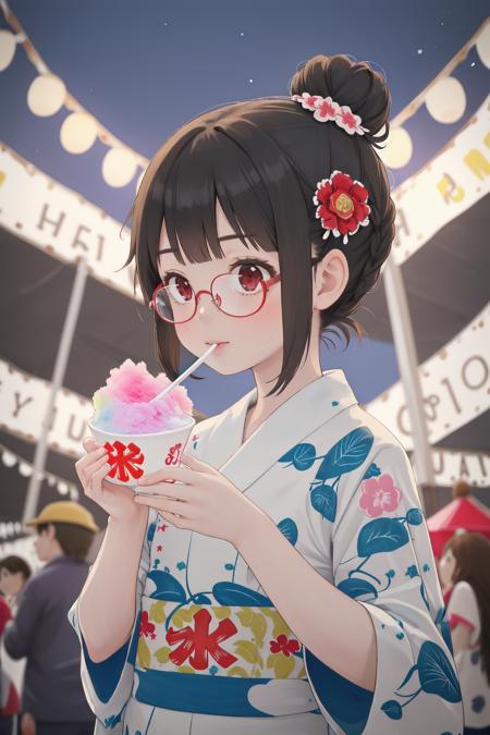 かき氷 shaved ice SD15版本SD15_V2 (ID: 675595)