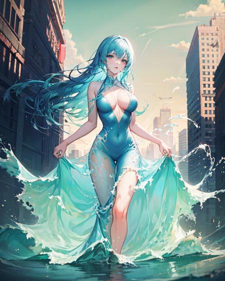 【Concept】Liquid Clothes/Liquid Dress 水裙