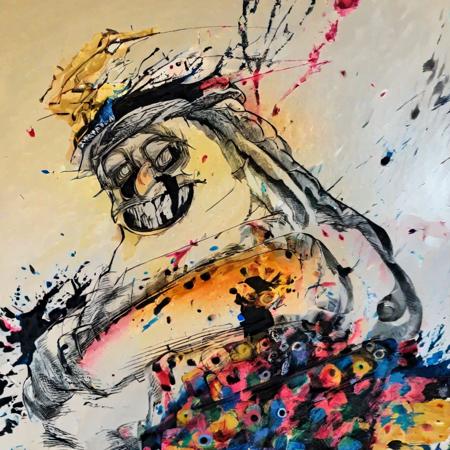 Ralph Steadman SDXL 1.0 art style lora