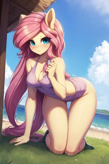 Fluttershy by HowXu