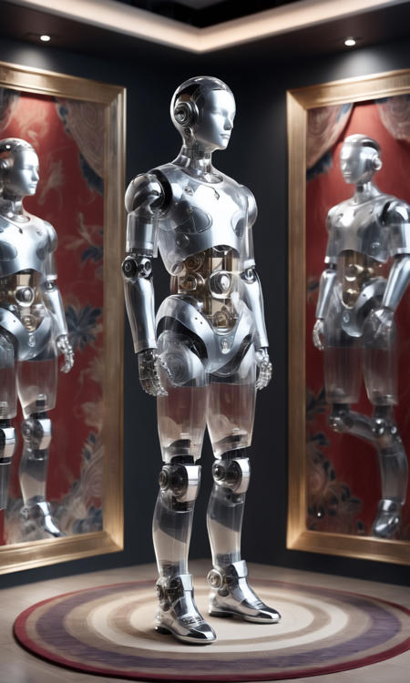 PAseer-SDXL-Transparent Theme Robot/Mecha