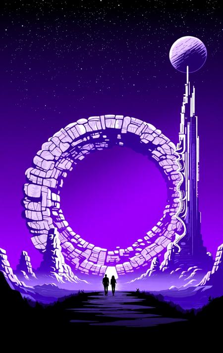 Vector Art Schnell Flux LoRA
