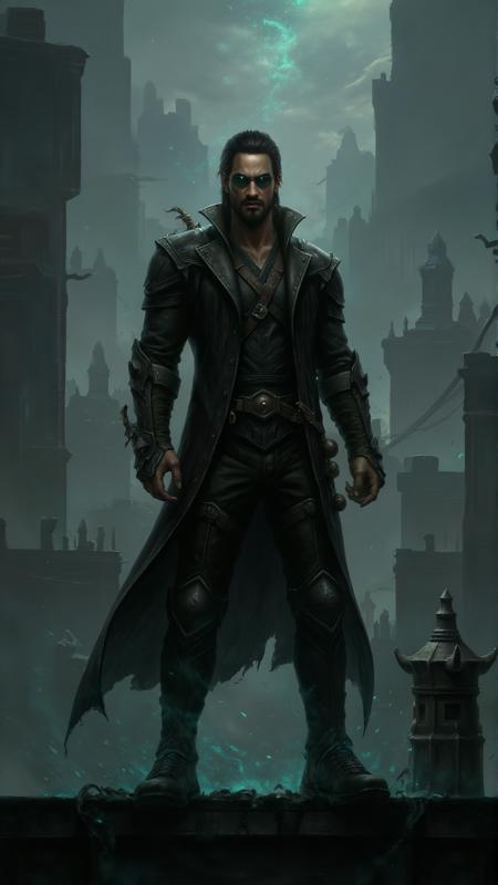 Immortal game art style FLUX