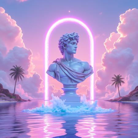 Vaporwave (SDXL, Pony, Flux)版本Flux (ID: 798453)