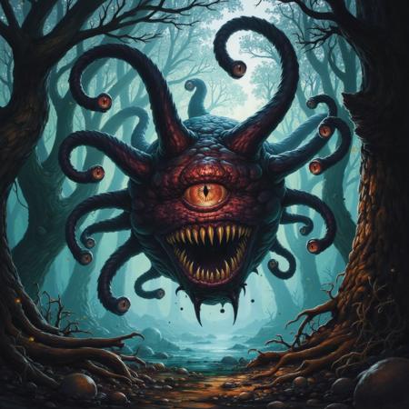 Magic creatures: Beholders! Flux & SDXL 1.0