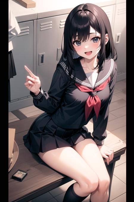 Locker room