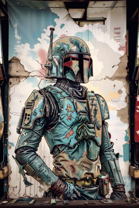 Crumbling Mural (SD 1.5)