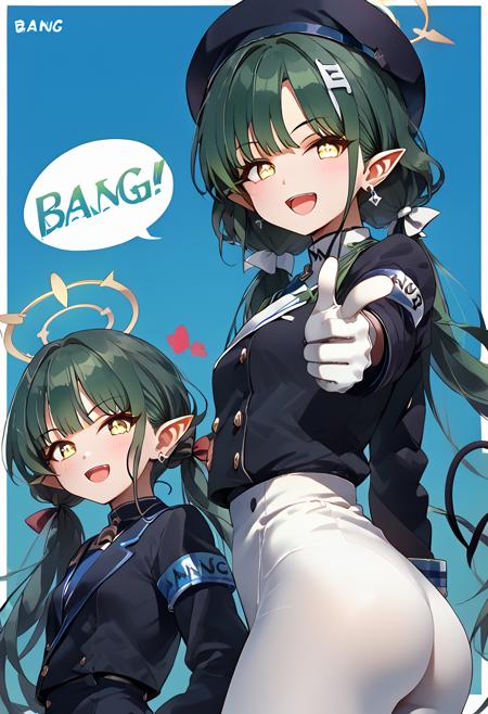 Hand Gesture (Shooting Bang) |Pose/Concept| for Pony版本V1 (ID: 1022137)