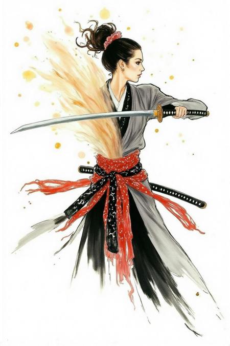 Fashionista Style (René Gruau/Niji Anime)
