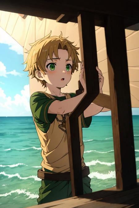 Rudeus Grayrat (Mushoku Tensei) LoRA style