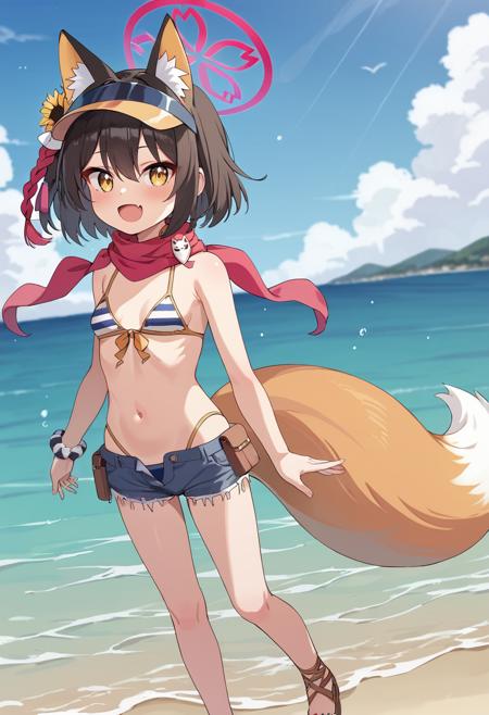 Pony XL - Kuda Izuna  久田 イズナ - blue archive版本水着イズナ (ID: 478448)