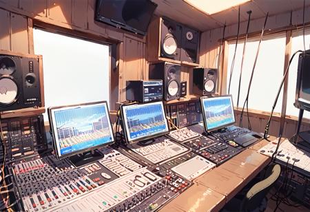 Recording studio / Control booth / PONY