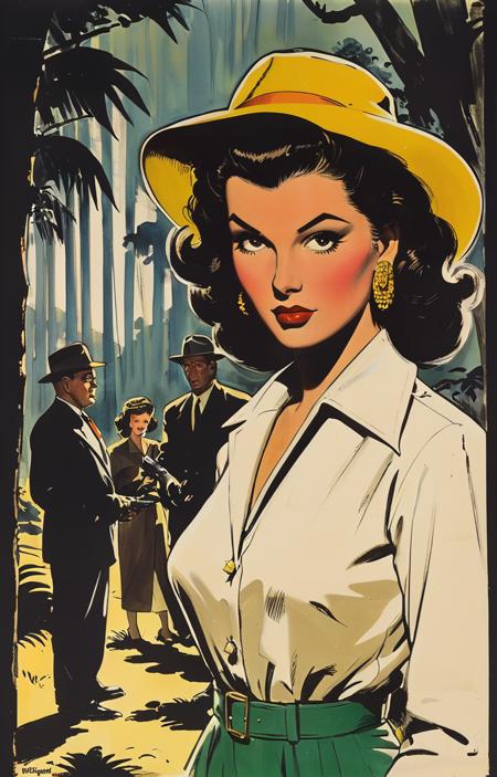 style of Milton Caniff [SDXL] 369