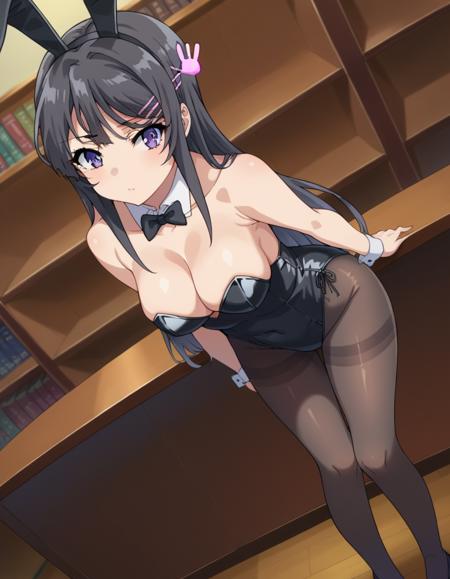 Mai Sakurajima (桜島 麻衣) - Aobuta: Rascal Does Not Dream of Bunny Girl Senpai (青春ブタ野郎はバニーガール先輩の夢を見ない)版本anime s1 (ID: 371348)