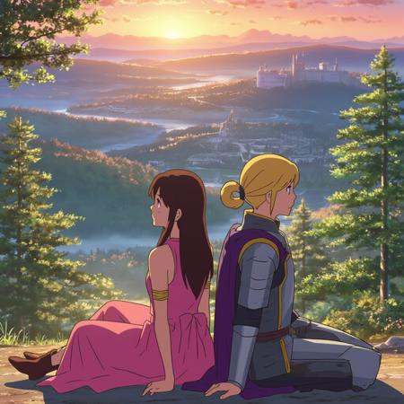 'Your Name (Makoto Shinkai)' - [STYLE] [LORA] [FLUX] - spectrum_0008 by 'AI_Characters'