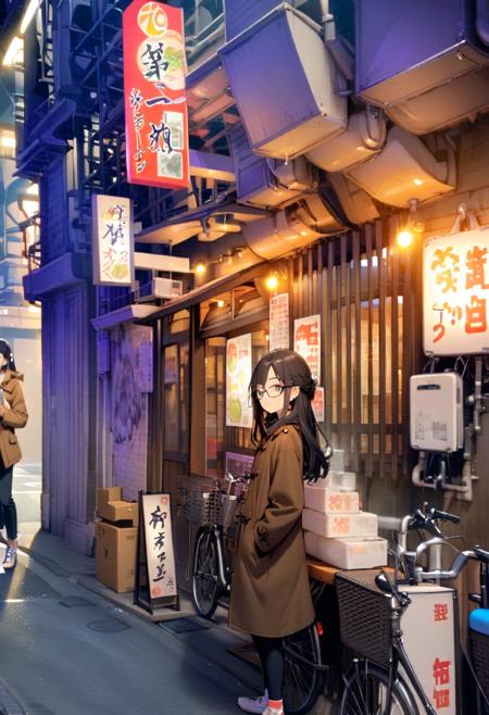 神戸のラーメン屋さんD2 Kobe Ramen Restaurant D2 SDXL