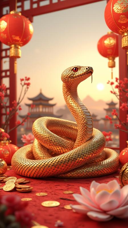 Year of the Snake [FLUX]