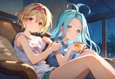 Djeeta & Lyria from Granblue Fantasy [Pony XL | LoRA]