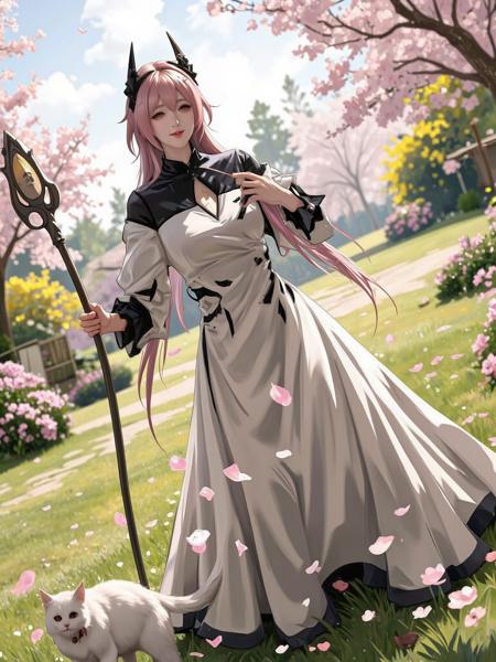 Theresa from Arknights Flux