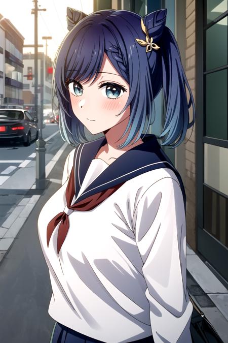 Keqing's Hairstyle - Lora