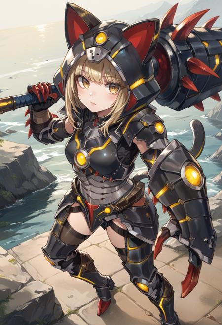 Monster Hunter - Almudron armor (オロミド装備) ponyXL