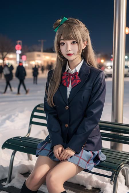 minami kotori 南小鸟 校服