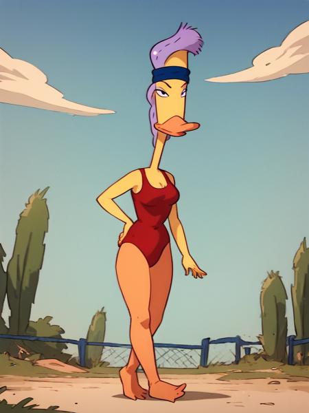 Bernice Hufnagel (Duckman) commission
