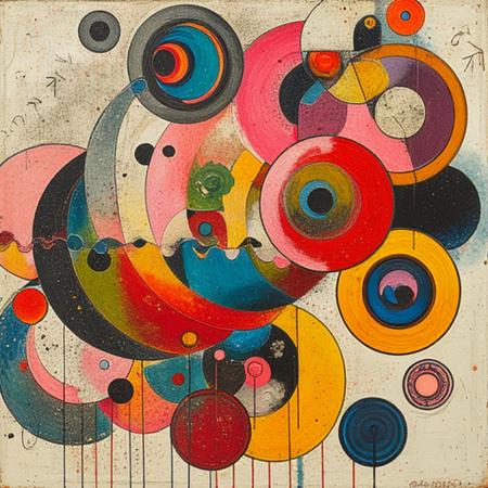style of Wassily Kandinsky [FLUX] 287