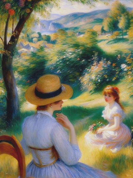 Pierre Auguste Renoir Style
