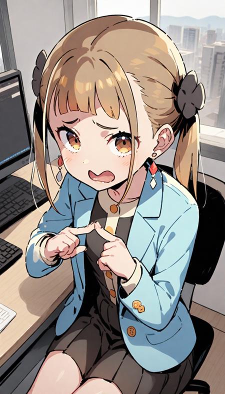 Amakusa Hina (Securities) - A-Train: All Aboard! Tourism | 証券社員 天草雛 - A列車で行こう はじまる観光計画 | AnimagineXL v.3.1