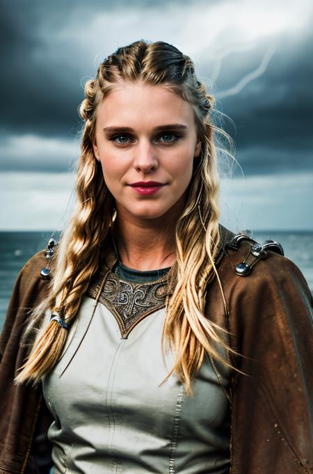 Actress Gaia Weiss (Vikings)