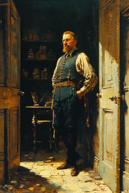 style of Carl Spitzweg 299