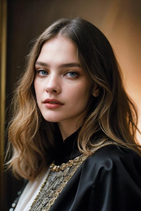 Young Natalia Vodianova: Russian model