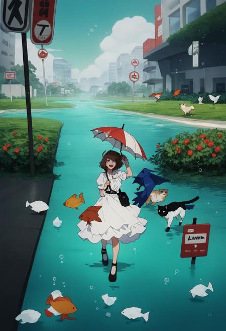 Mahou Shoujo Magical Destroyers style [PonyXL]