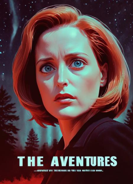 Dana Scully Character LoRA SDXL