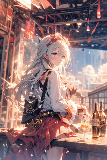 百花缭乱/midjourney 二次元/midjourney anime style Lora