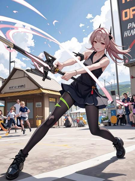 Theresa from Arknights Flux