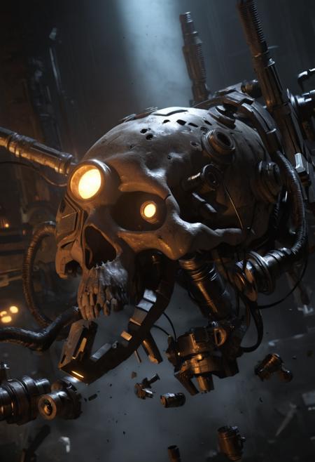 Servo-Skull: Warhammer 40K (SDXL)