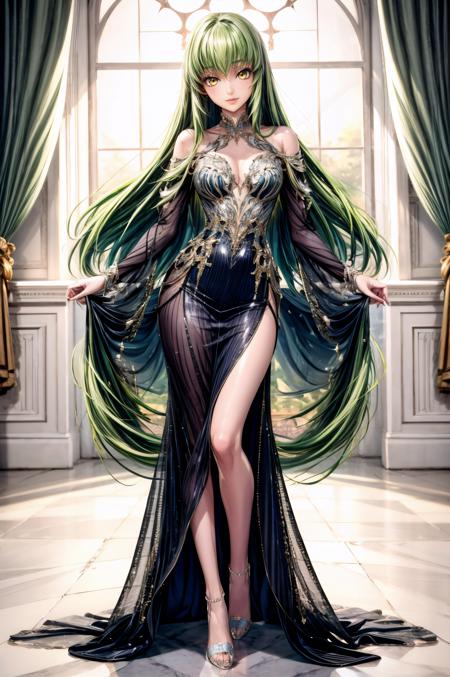 C.C. | Code Geass: Hangyaku no Lelouch | PonyXL and sd 1.5