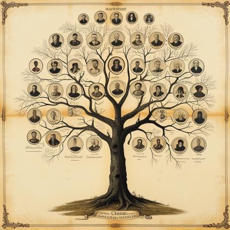 style of Genealogical tree [FLUX] 228