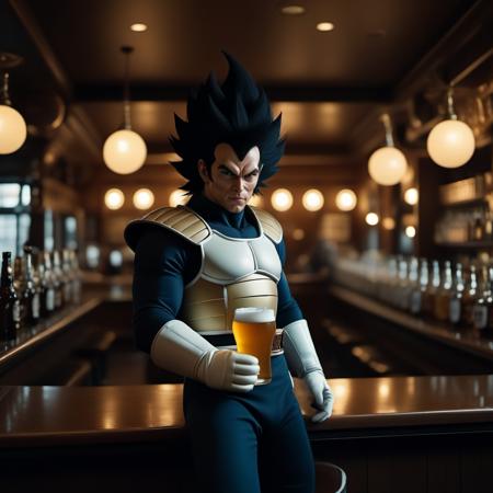 Vegeta - Dragon Ball - SDXL Realistic & Anime / Super Sayian