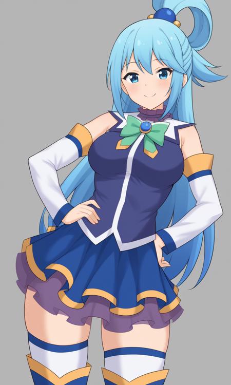 Aqua - (Konosuba) XL / Pony / Illustrious版本Pony (ID: 527187)