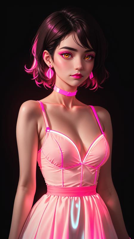 Luke's Neon Clothing and Accessories (Illustrious + Flux + Pony + 1.5 + XL)版本SD 1.5 v5 (ID: 503189)