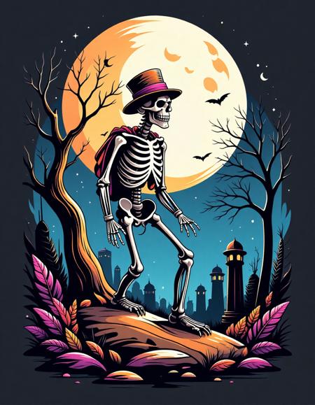T-Shirt Vector Style - FLUX