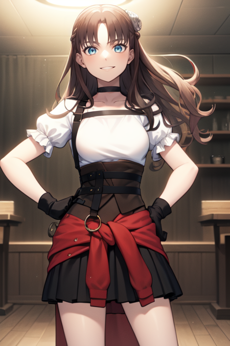 Rin tohsaka  LORA and(Pony)  from fate stay night visual novel